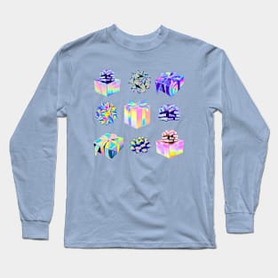 Happy HoloDaze Gifts Pink! Long Sleeve T-Shirt